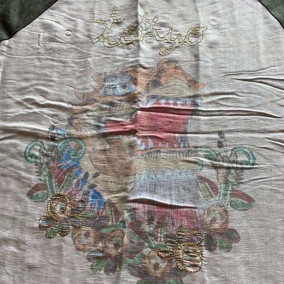 Zara t-shirt with printed designs - Picture 2 of 3